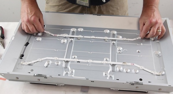 replace samsung tv bad backlights